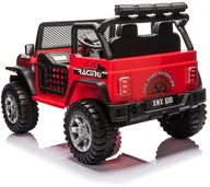 Pojazdy elektryczne dla dzieci - Auto na akumulator Jeep BEAST 4x4 Czerwony EDUKAMP - miniaturka - grafika 1
