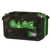 Piórniki - St. Majewski Piórnik potrójny z wyposażeniem PC5 Green Game - miniaturka - grafika 1