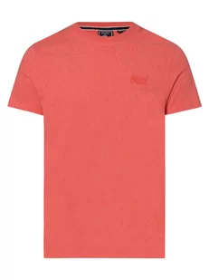 Superdry - T-shirt męski, pomarańczowy|czerwony - Koszulki męskie - miniaturka - grafika 1