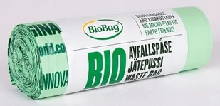 BIOBAG Worki na odpady organiczne i zmieszane biodegradowalne i kompostowalne 30L rolka 20 sztuk - BioBag - Worki na śmieci - miniaturka - grafika 1