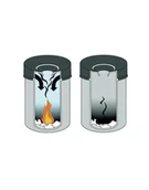 Kosze na śmieci - Durable Kosz Na Śmieci Safe Okrągły 30 Czarny 330601 - miniaturka - grafika 1