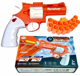 Bezpieczny Pistolet na Strzałki Piankowe i Wode Broń Pistolety Strzelanie - Zabawki militarne - miniaturka - grafika 1