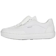 Sneakersy damskie - Rieker Damskie sneakersy L5910, biały, 39 EU - miniaturka - grafika 1