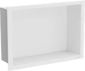 Półki łazienkowe - Mexen X-Wall-R półka wnękowa z kołnierzem 30 x 20 cm, biała - 1920302010 - miniaturka - grafika 1