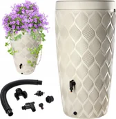 Zbiorniki na deszczówkę - Kadax Zbiornik Na Deszczówkę 240L Wodę Pojemnik Donica - miniaturka - grafika 1