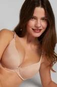 Biustonosze - Hunkemöller Biustonosz usztywniany z fiszbinami Smooth Beżowy - miniaturka - grafika 1