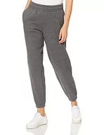 Spodnie damskie - Superdry Damskie spodnie Code Essential Jogger Casual, Dark Charcoal Marl, L - miniaturka - grafika 1