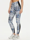 Legginsy - Reebok Legginsy Lux Perform Tight 100071104 Granatowy Slim Fit - miniaturka - grafika 1