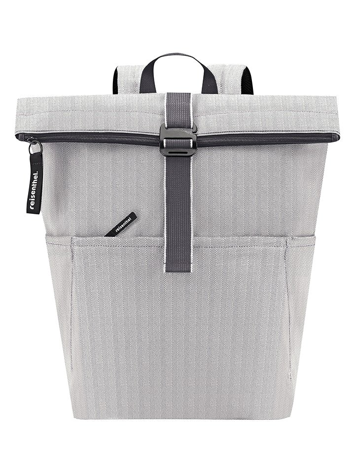 Reisenthel Skórzany plecak w kolorze szarym - 43 x 43 x 17 cm