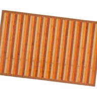 Dywany - Dywan Bambusowy 40x65 cm Antypoślizgowa Prostokątny Obrus śniadaniowy Beżowy - miniaturka - grafika 1