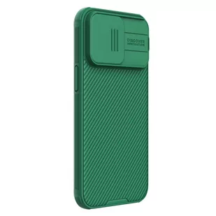Etui Nillkin CamShield Pro Magnetic Case Apple iPhone 15 Pro Max zielone - Szkła hartowane na telefon - miniaturka - grafika 4