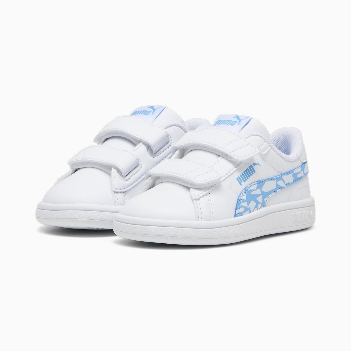 Buty dziecięce Puma SMASH 3.0 L ICY MONSTER V INF białe 39799001 r 23