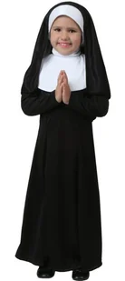 Strój dziecięcy zakonnica -122 - Stroje karnawałowe - miniaturka - grafika 1