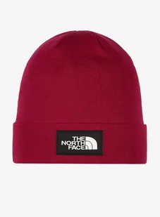 Czapka zimowa The North Face Dock Worker Recycled Beanie - beetroot - Czapki męskie - miniaturka - grafika 1
