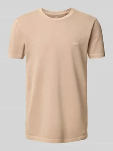 T-shirt z wyhaftowanym logo - Koszulki męskie - miniaturka - grafika 1