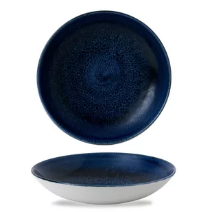 Churchill MISKA COUPE STONECAST PLUME ULTRAMARINE 1136 ml PORCELANA CHURCHILL NIEBIESKA - Miski i półmiski - miniaturka - grafika 1