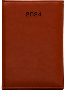 Kalendarz tygodniowy, 2024, B5, Jasny Brąz - Kalendarze - miniaturka - grafika 1