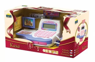 Dromader Kasa sklepowa z kalkulatorem 1016836 - Zabawy w naśladowanie dorosłych - miniaturka - grafika 1