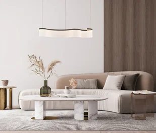 Stylowa lampa wisząca LED nad stół PND-59078-31W-3K z serii NOTAR - Lampy sufitowe - miniaturka - grafika 5