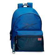 Plecaki szkolne i tornistry - Reebok Atlantic Plecak szkolny, 15,6', Niebieski, 31x44x17,5 cm, Poliester, 23,87L, niebieski, Mochila Escolar, plecak szkolny - miniaturka - grafika 1