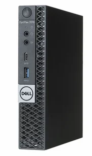 DELL OptiPlex 7070 Micro i3-9100T 16GB 256GB SSD mSFF Win11pro UŻYWANY DELL7070i3-9100T16G256SSDmSFFW11 - Zestawy komputerowe - miniaturka - grafika 1