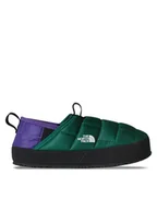 Buty dla chłopców - The North Face Kapcie Thermoball Traction Mule II NF0A39UX8JI1 Zielony - miniaturka - grafika 1