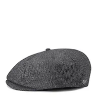 Czapki damskie - BRIXTON męska czapka z daszkiem szary grey/black herringbone X-L - miniaturka - grafika 1