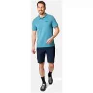 Pozostała odzież narciarska - Koszulka tech. męska Odlo Polo shirt s/s NIKKO ODLO M - miniaturka - grafika 1