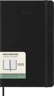 Kalendarze - MOLESKINE kalendarz 2025 CZARNY LARGE WEEKLY HARD TYGODNIOWY (13x21) - miniaturka - grafika 1