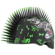 Kaski rowerowe - RASKULLZ Radasaurus Czarno-zielony dla Dzieci ( XS) - miniaturka - grafika 1