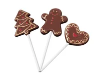 Gumy do żucia, lizaki, dropsy - Lizak Świąteczny Z Czekolady Mix 15 G E.Wedel - miniaturka - grafika 1