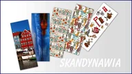 Zakładki do książek - Zakładki Skandynawia 5 sztuk - miniaturka - grafika 1