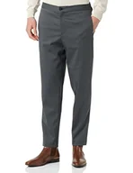 Spodenki męskie - SELECTED HOMME Męskie spodnie SLHSLIMTAPE-DANN Flex ANK Pants B NOOS, ciemnoszare, 36/34, ciemnoszary, 36W / 34L - miniaturka - grafika 1