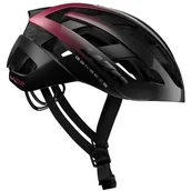 Kaski rowerowe - LAZER Genesis Czarno-czerwony Szosowy ( M) - miniaturka - grafika 1