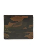 Portfele - Vans Duży Portfel Męski Zedek Bifold Wallet VN000F08CMD1 Khaki - miniaturka - grafika 1
