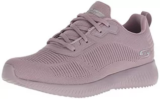 Trampki damskie - Skechers Damskie buty sportowe Bobs Squad-Tough Talk-32504 - fioletowy - 38.5 EU - grafika 1