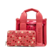 Torebki damskie - Steve Madden Bwebber przezroczysta torba damska, Koral zachód słońca, Taglia unica - miniaturka - grafika 1