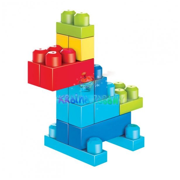 Mega Bloks Maxi - Duża torba z klockami 60 szt. 8194