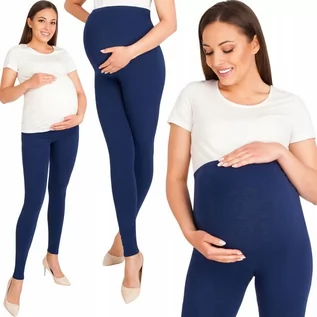 Spodnie ciążowe - Leginsy Ciążowe Legginsy Z Panelem Rozm L Długie - grafika 1