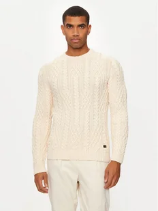 JOOP! Jeans Sweter 15 JJK-07Silano 30043085 Beżowy Modern Fit - Swetry męskie - miniaturka - grafika 1