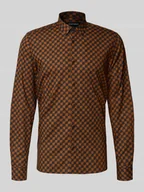 Koszule męskie - Koszula casualowa z listwą guzikową model ‘BARCELONA’ - miniaturka - grafika 1