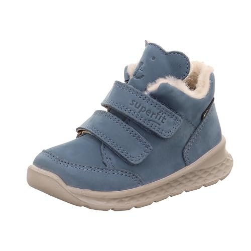 Superfit Baby Jungen BREEZE leicht gefütterte Gore-Tex Sneaker, HELLBLAU 8020