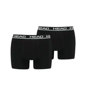 Majtki męskie - HEAD BOKSERKI MĘSKIE BASIC BOXER 2P BLACK 701202741 005 XXL - miniaturka - grafika 1
