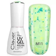Lakiery hybrydowe - Luxury Multi Flavours lakier hybrydowy do paznokci M11 Lime&Mint 10ml - miniaturka - grafika 1