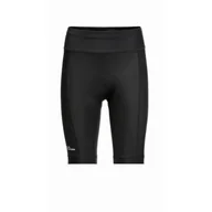Spodnie rowerowe - Damskie spodenki rowerowe Jack Wolfskin MOROBBIA PADDED SHORTS W black - S - miniaturka - grafika 1