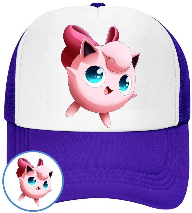 CZAPKA Z DASZKIEM POKEMON PIKACHU DLA DZIECI SIATKA