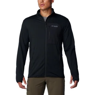 Polarowy sweter męski Columbia Triple Canyon Grid Fleece Full Zip - Bluzy narciarskie - miniaturka - grafika 1