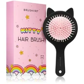 Szczotki do włosów dla dzieci - BrushArt KIDS Kitty hair brush szczotka do włosów dla dzieci Kitty - miniaturka - grafika 1