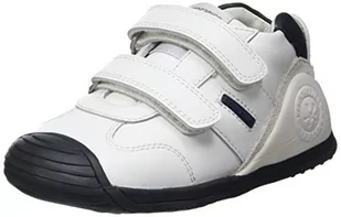 Biomecanics Sneakersy chłopięce 151157, biały - Biały i niebieski, super miękki. - 19 EU - Sneakersy damskie - miniaturka - grafika 1
