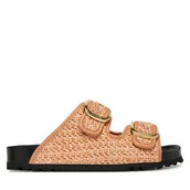 Klapki i japonki damskie - Klapki Scholl Noelle F00904 Zielony - miniaturka - grafika 1